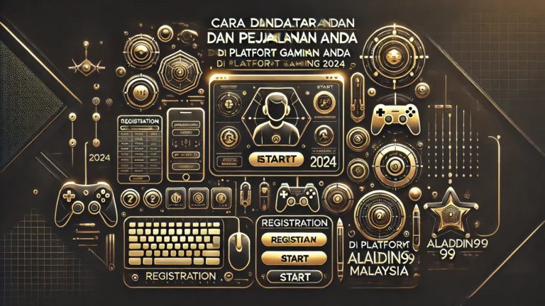 Cara Mendaftar dan Memulakan Perjalanan Anda di Platform Gaming Aladdin99