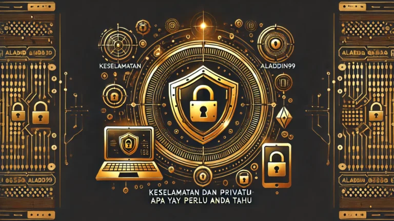 Keselamatan dan Privasi di Aladdin99 Apa yang Perlu Anda Tahu