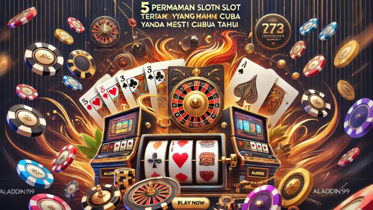5 Permainan Slot Terbaik di Aladdin99 yang Anda Mesti Cuba Tahun Ini