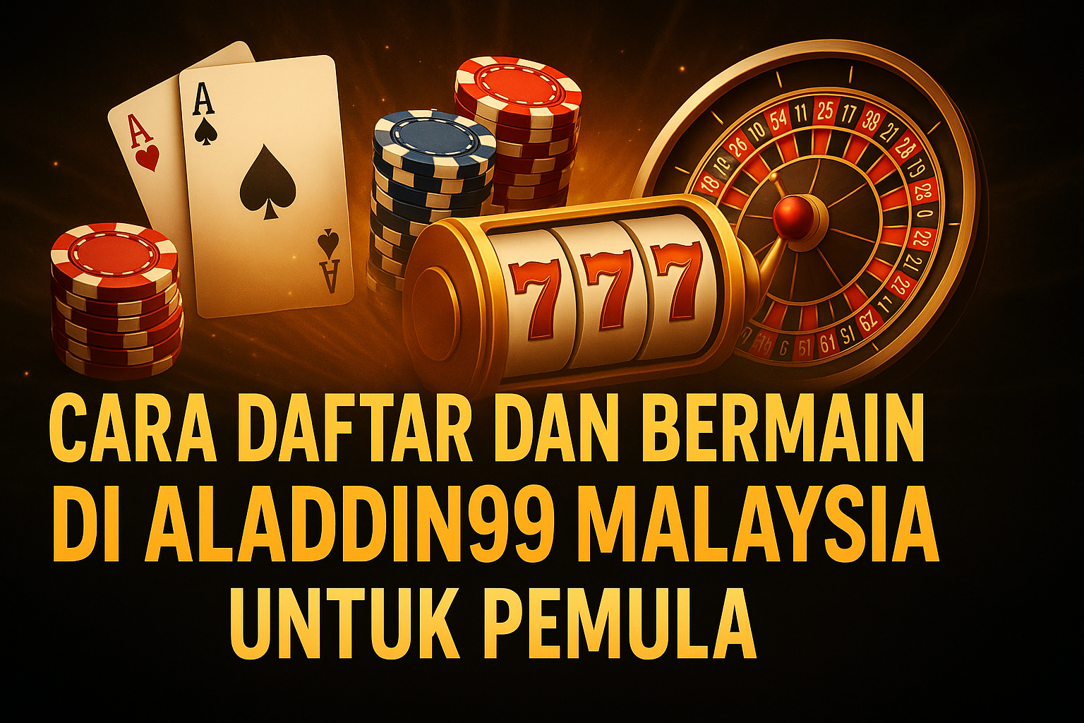 Cara Daftar & Bermain di Aladdin99 Malaysia untuk Pemula